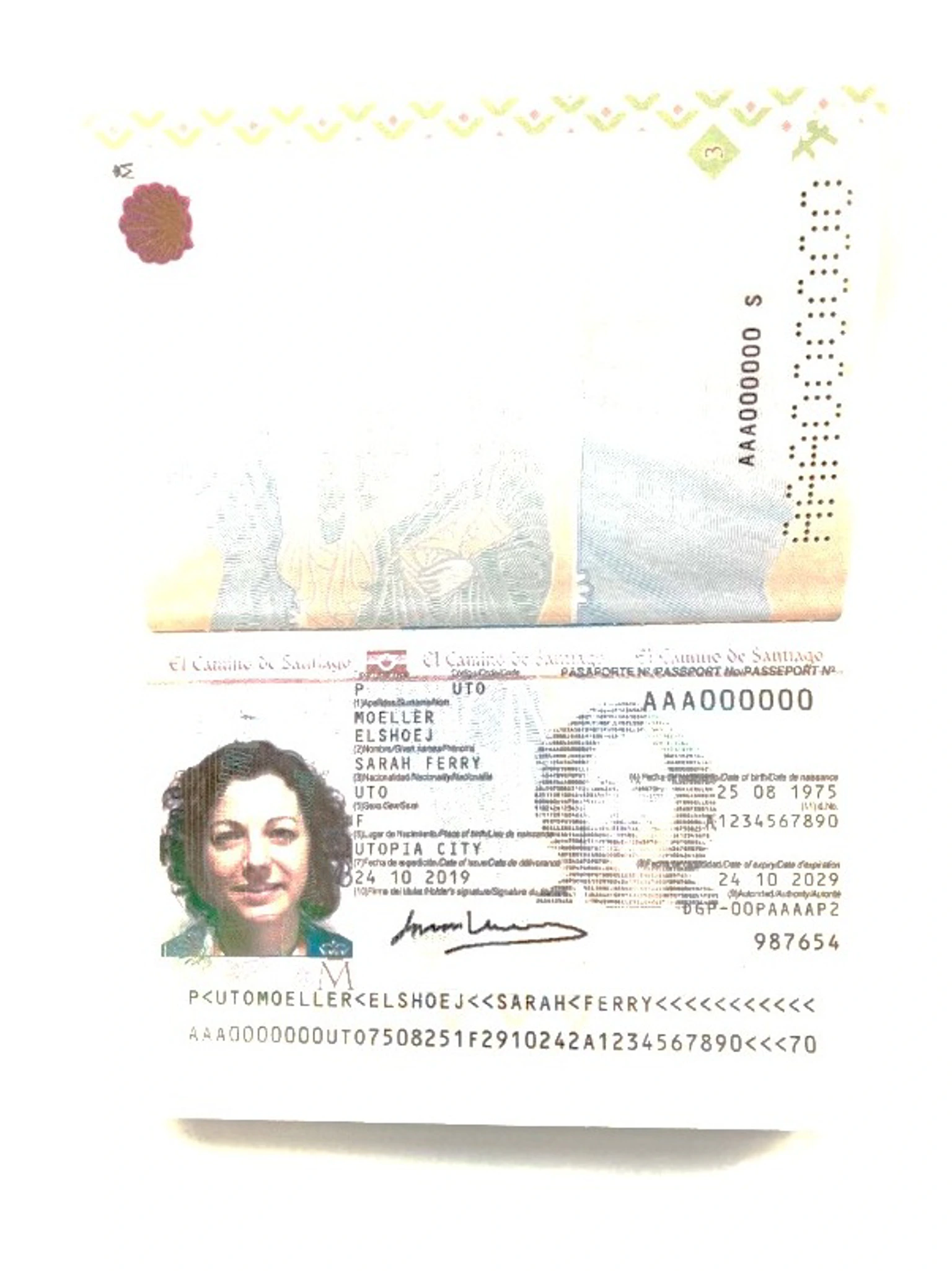 About photos of your passport
